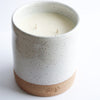 layered ceramic candle