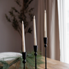 Iron candlestick holder