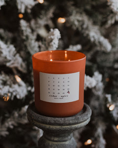 advent calendar candle